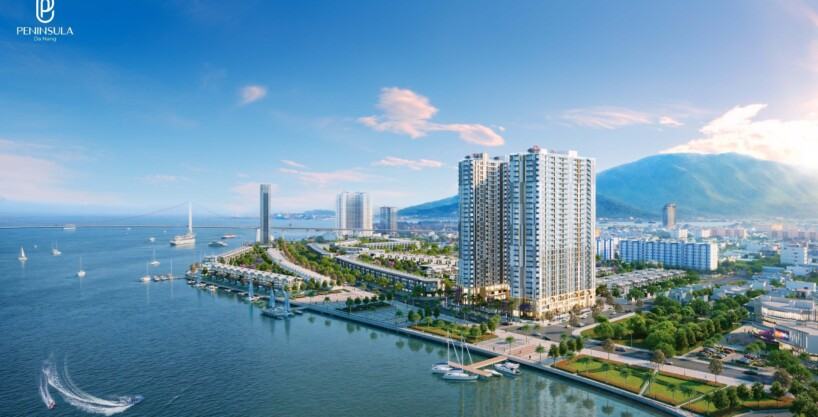 Phối cảnh dự án căn hộ Peninsula Da Nang