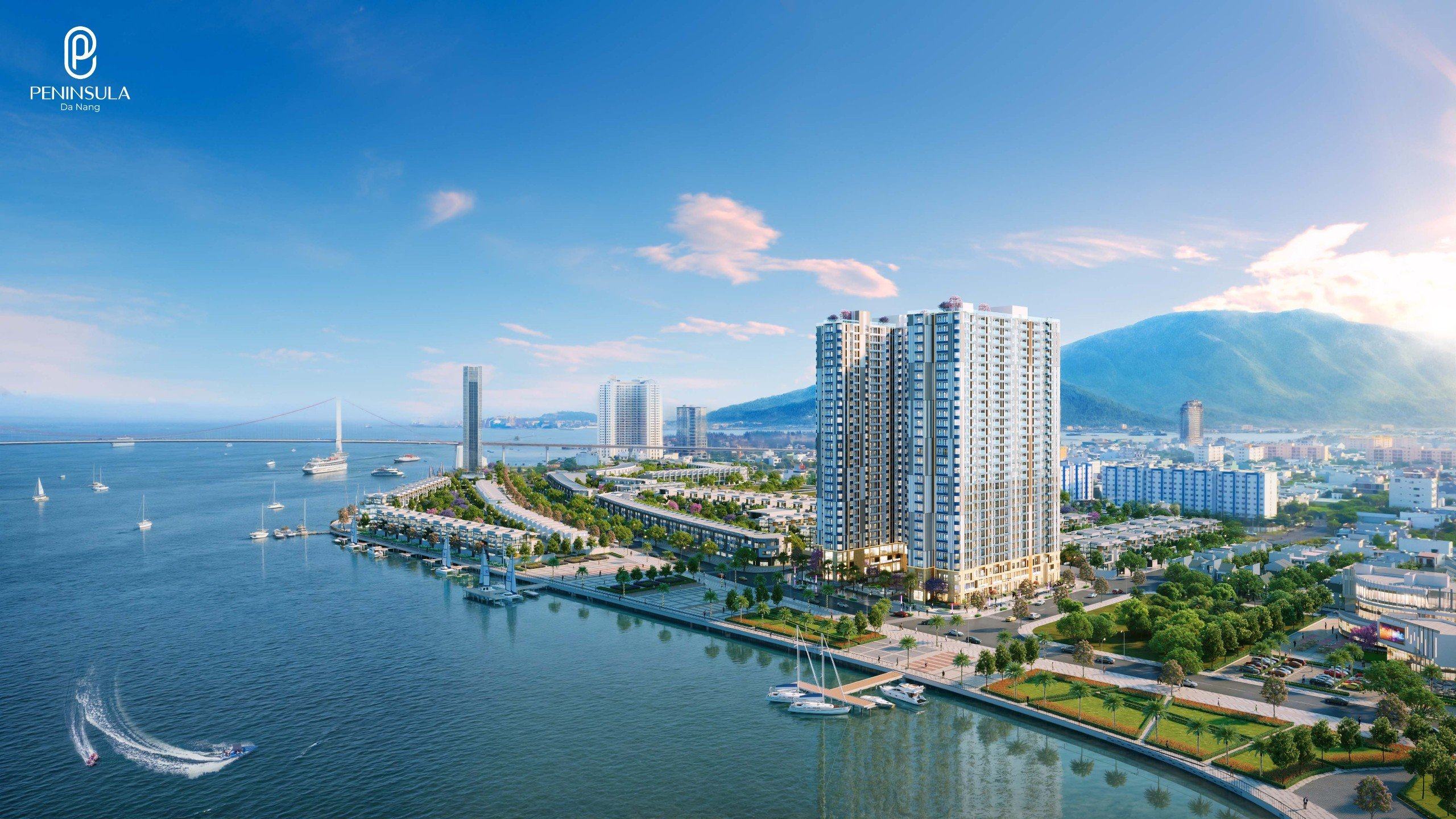 Phối cảnh dự án căn hộ Peninsula Da Nang
