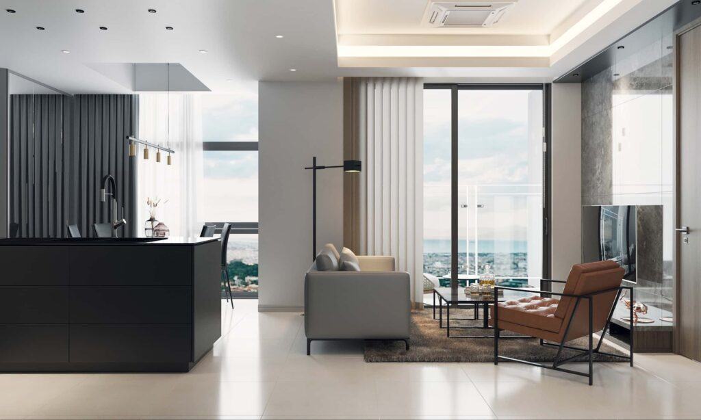 Phối cảnh căn hộ Danang Landmark Tower