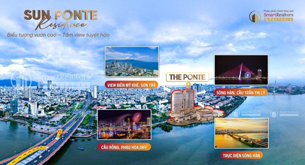 Vị trí đắc địa của dự án Sun Ponte Residence 