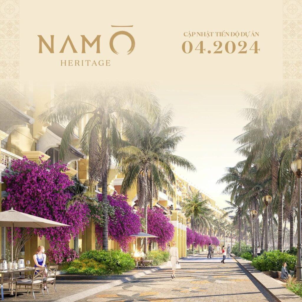 Cập nhật tiến độ dự án resort Nam O Heritage Da Nang