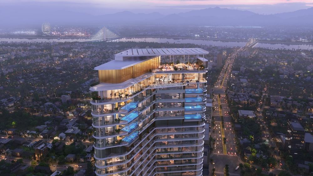 Hồ bơi riêng tư tại Nobu Đà Nẵng