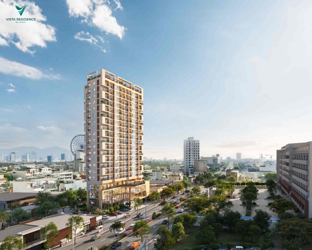 Phối cảnh dự án Vista Residence Da Nang