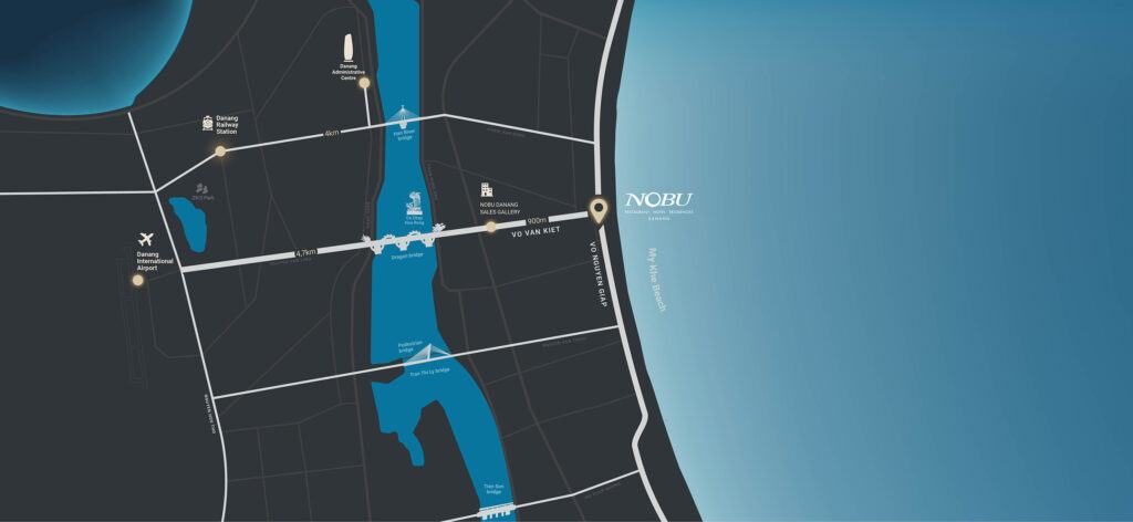 Vị trí dự án Nobu Đà Nẵng