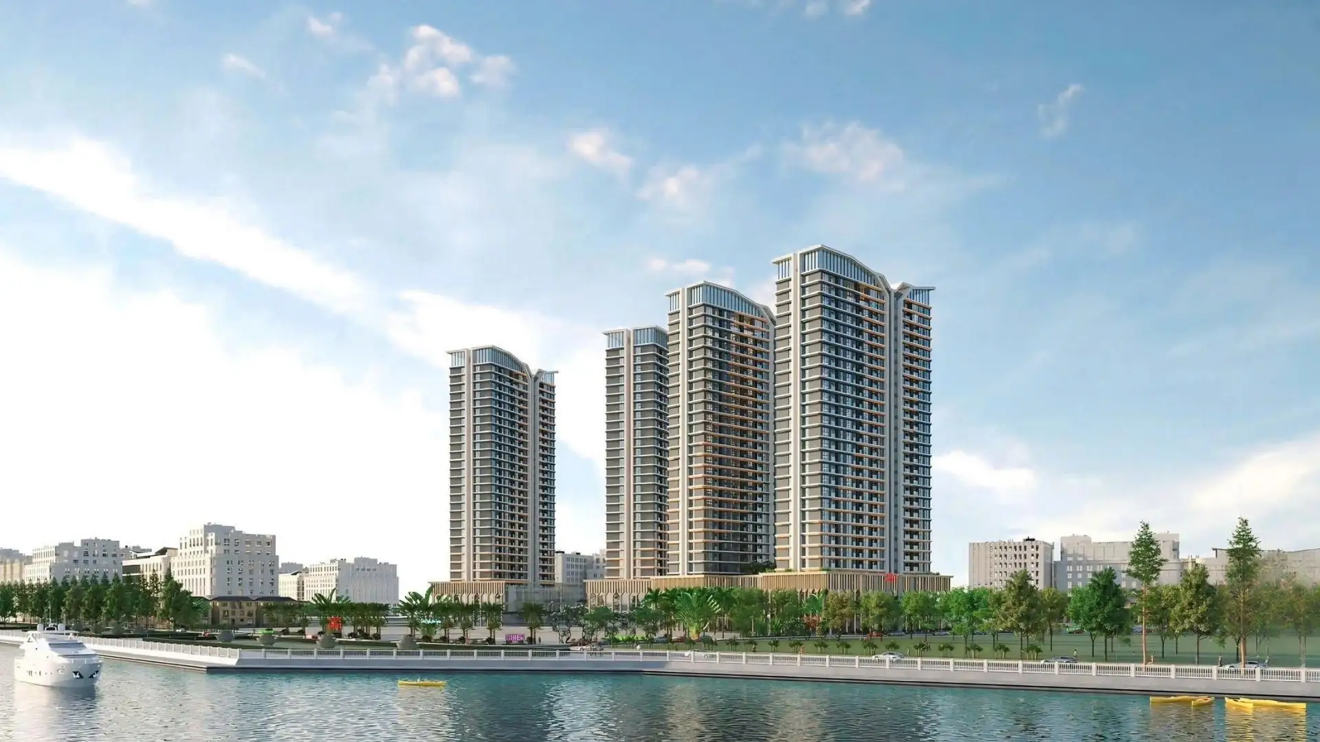 Phối cảnh dự án tổ hợp căn hộ Capital Square 2 và 3
