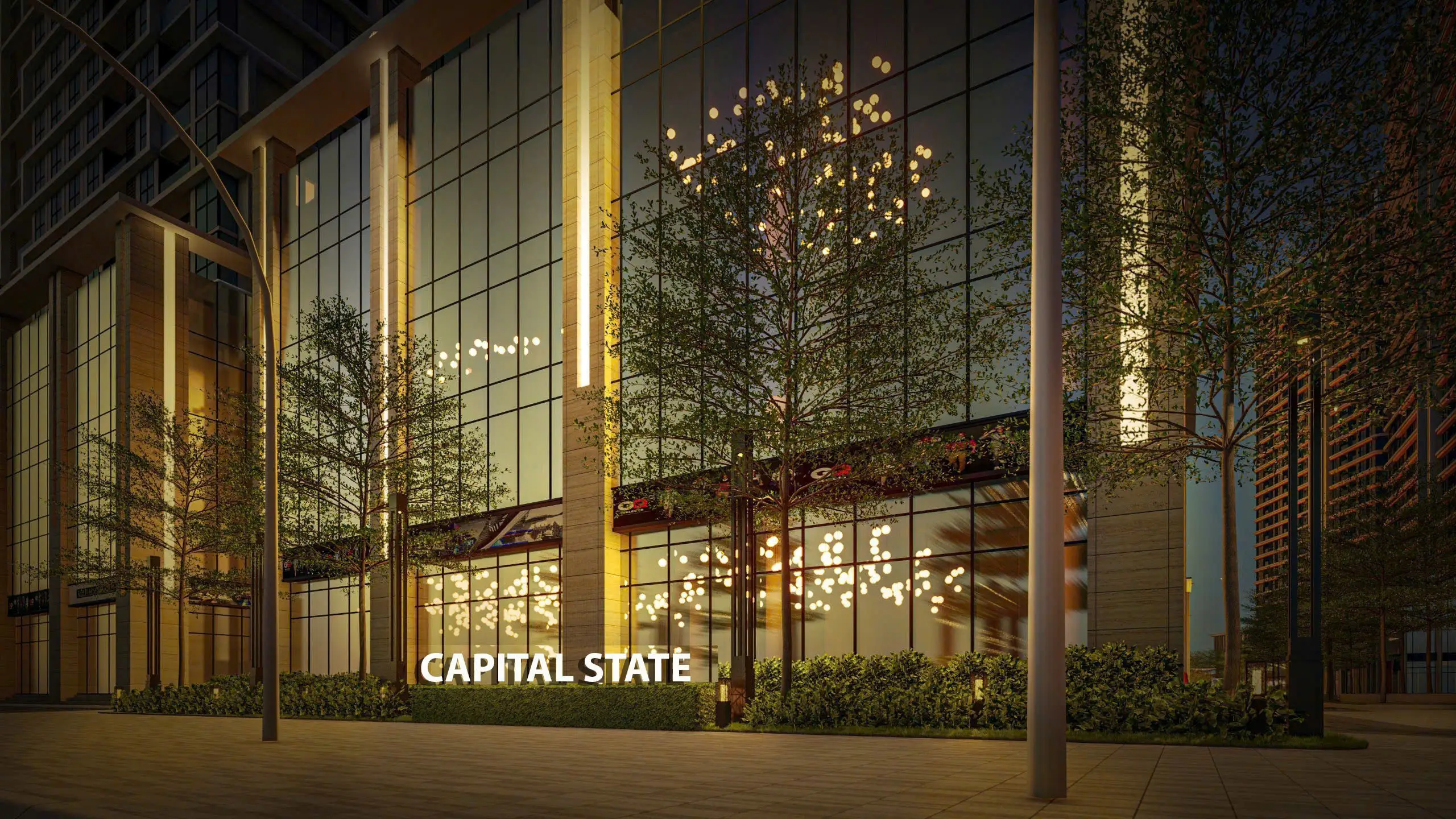 Phối cảnh mặt tiền dự án căn hộ Capital Square 2 (Capital State)