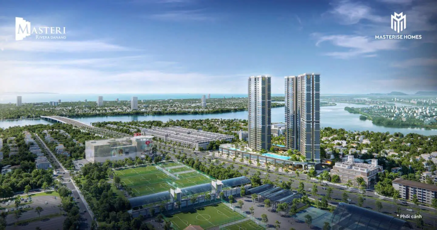 Mặt bằng giá cho thuê căn hộ cao cấp Đà Nẵng hiện tại ra sao? Phối cảnh dự án Masteri Rivera DaNang