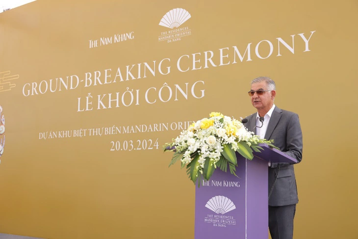 Dự án Biệt thự biển Mandarin Oriental Đà Nẵng chính thức khởi công vào ngày 20 tháng 03 năm 2024