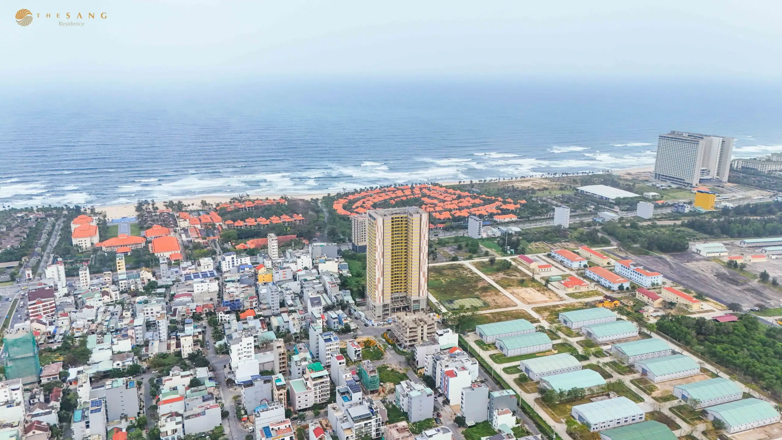 Danh sách căn hộ biển Đà Nẵng được khách hàng lựa chọn Hình ảnh thực tế dự án căn hộ The Sang Residence Đà Nẵng