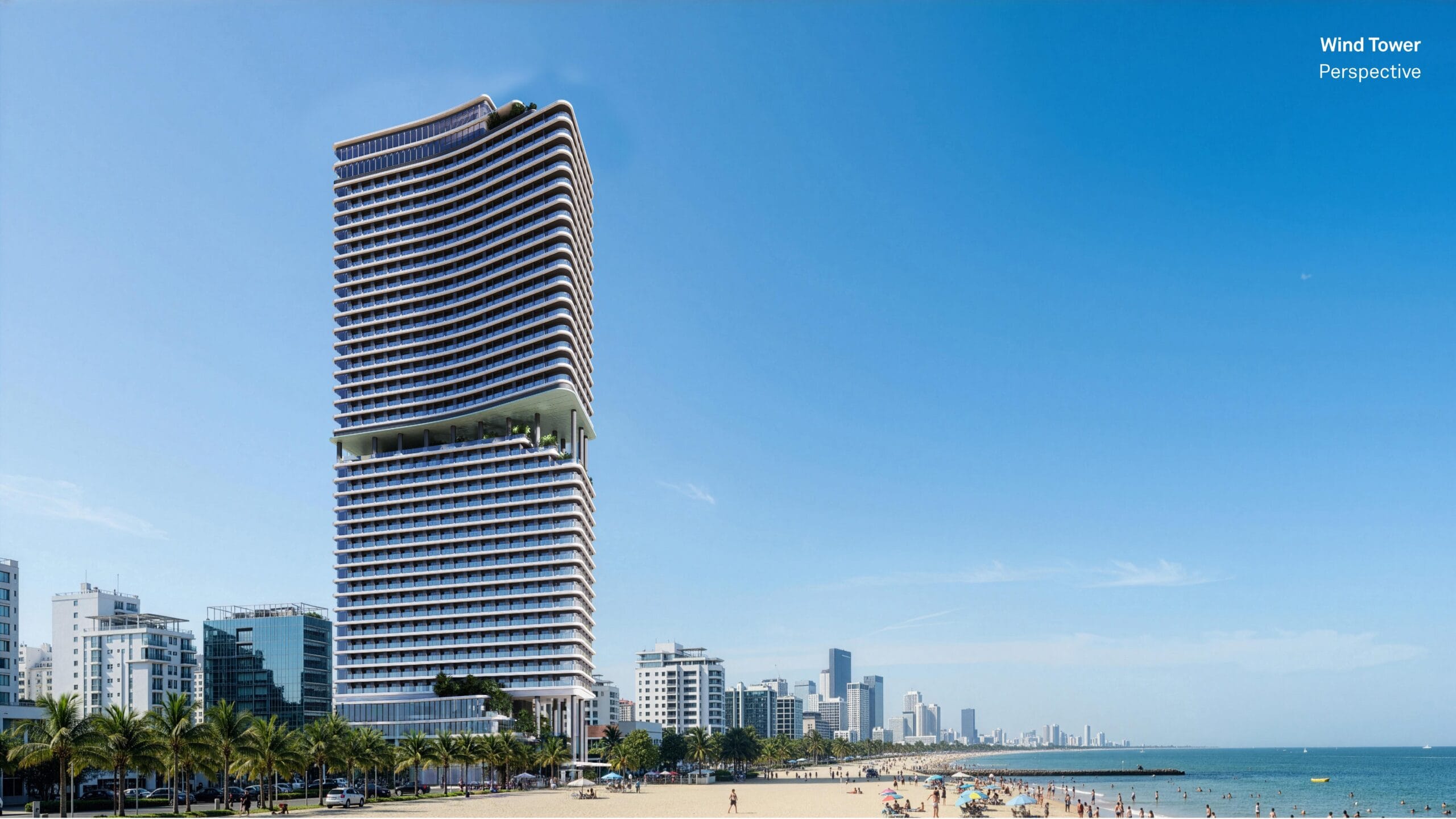 Dự án Alize Đà Nẵng có vị trí trực diện bãi biển Mỹ Khê